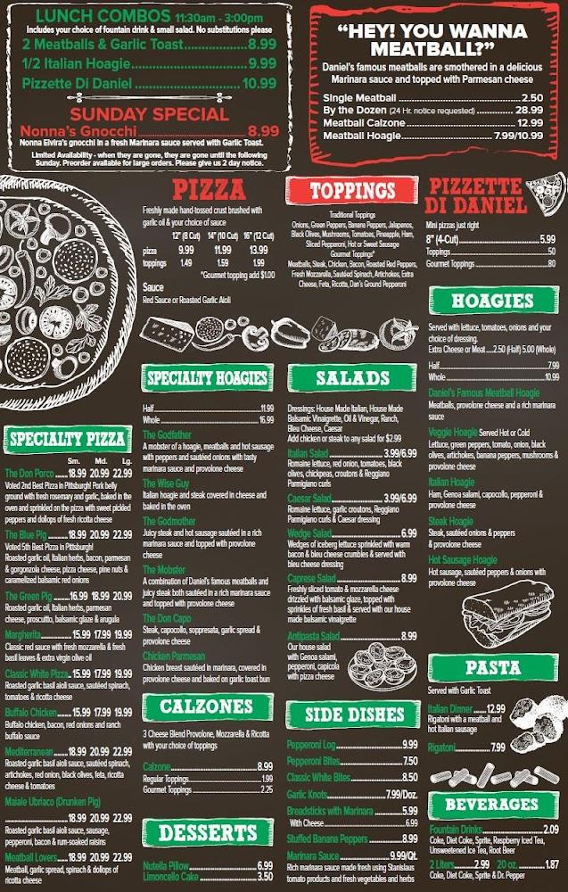 Santoro's Pizzeria Italiana Menu image 3